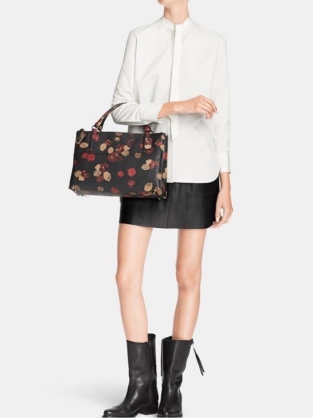 COACH Floral Burrough